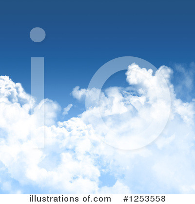 Royalty-Free (RF) Cloud Clipart Illustration by KJ Pargeter - Stock Sample #1253558
