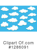 Cloud Clipart #1286091 by Vector Tradition SM