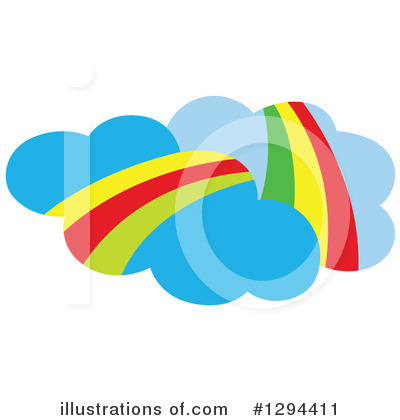 Royalty-Free (RF) Cloud Clipart Illustration by Cherie Reve - Stock Sample #1294411