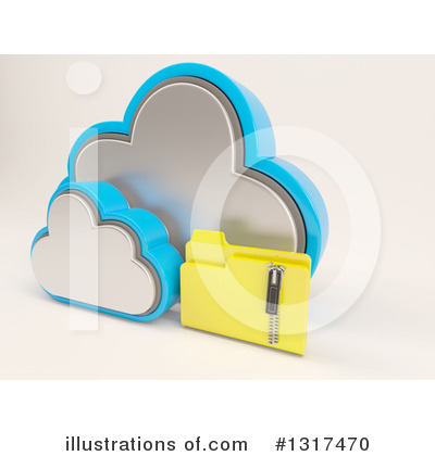 Royalty-Free (RF) Cloud Clipart Illustration by KJ Pargeter - Stock Sample #1317470