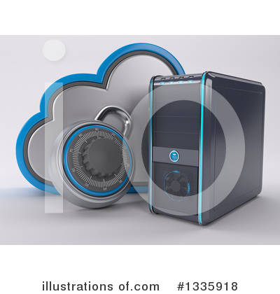 Cloud Computing Clipart #1335918 by KJ Pargeter