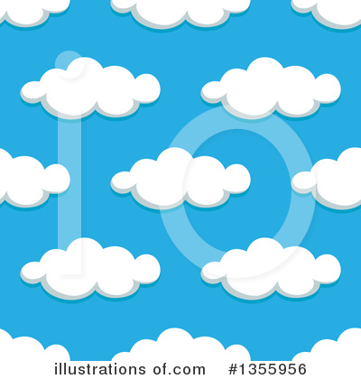 Cloud Clipart #1355956 by Vector Tradition SM