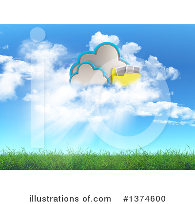 Cloud Clipart #1374600 by KJ Pargeter