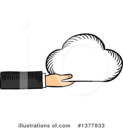 Cloud Computing Clipart #1377833 by Vector Tradition SM