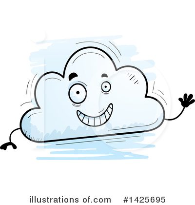 Royalty-Free (RF) Cloud Clipart Illustration by Cory Thoman - Stock Sample #1425695