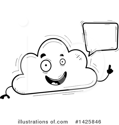 Royalty-Free (RF) Cloud Clipart Illustration by Cory Thoman - Stock Sample #1425846