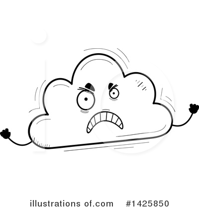 Royalty-Free (RF) Cloud Clipart Illustration by Cory Thoman - Stock Sample #1425850