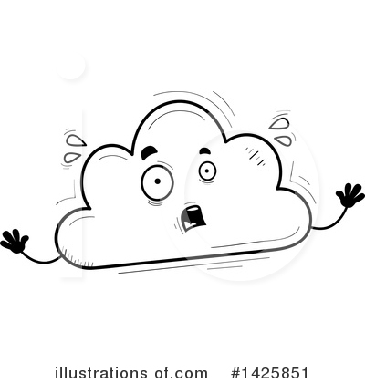 Royalty-Free (RF) Cloud Clipart Illustration by Cory Thoman - Stock Sample #1425851