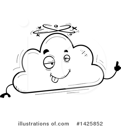 Royalty-Free (RF) Cloud Clipart Illustration by Cory Thoman - Stock Sample #1425852