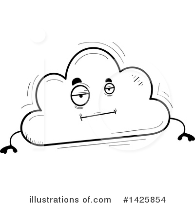 Royalty-Free (RF) Cloud Clipart Illustration by Cory Thoman - Stock Sample #1425854