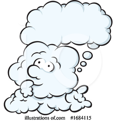 Royalty-Free (RF) Cloud Clipart Illustration by Any Vector - Stock Sample #1684115