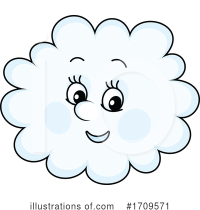 Royalty-Free (RF) Cloud Clipart Illustration by Alex Bannykh - Stock Sample #1709571