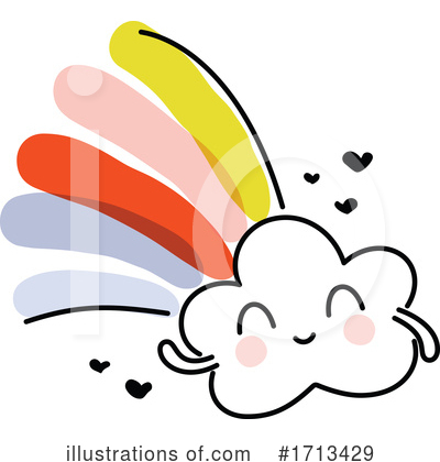 Royalty-Free (RF) Cloud Clipart Illustration by elena - Stock Sample #1713429