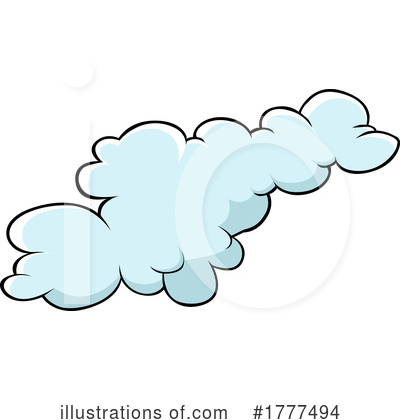 Royalty-Free (RF) Cloud Clipart Illustration by dero - Stock Sample #1777494