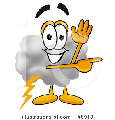 Royalty-Free (RF) Cloud Clipart Illustration by Mascot Junction - Stock Sample #8913