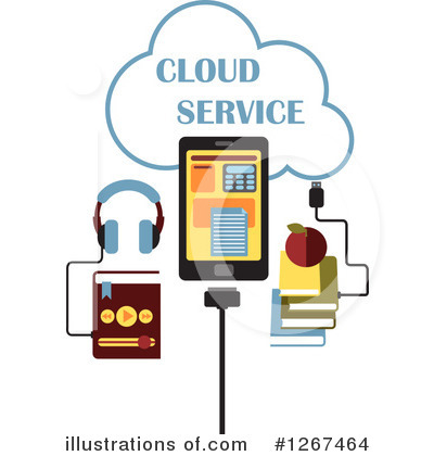 Cloud Computing Clipart #1267464 by Vector Tradition SM