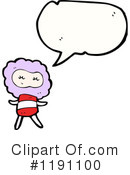 Cloud Person Clipart #1191100 by lineartestpilot