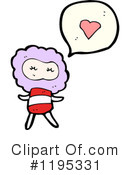Cloud Person Clipart #1195331 by lineartestpilot