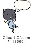 Cloud Person Clipart #1196604 by lineartestpilot