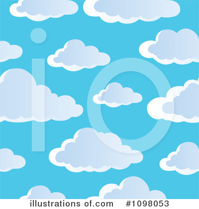 Royalty-Free (RF) Clouds Clipart Illustration by visekart - Stock Sample #1098053