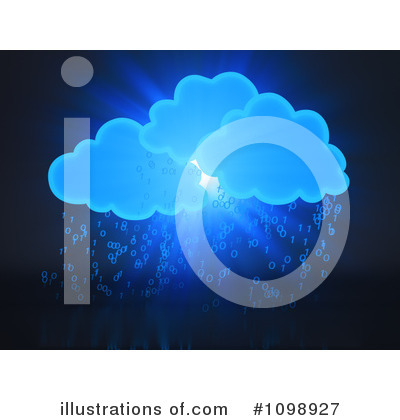 Royalty-Free (RF) Clouds Clipart Illustration by Mopic - Stock Sample #1098927