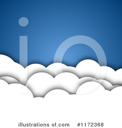 Royalty-Free (RF) Clouds Clipart Illustration by vectorace - Stock Sample #1172368