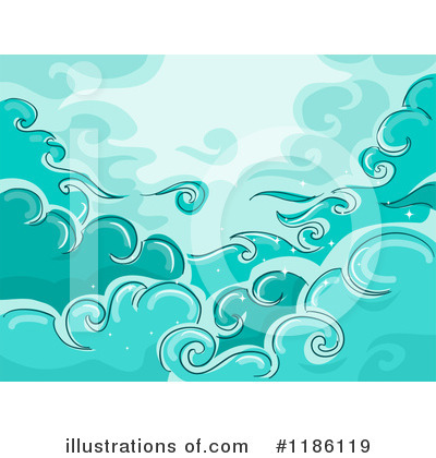 Royalty-Free (RF) Clouds Clipart Illustration by BNP Design Studio - Stock Sample #1186119