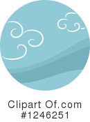 Clouds Clipart #1246251 by BNP Design Studio