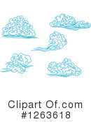 Clouds Clipart #1263618 by Vector Tradition SM
