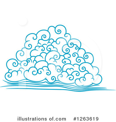Royalty-Free (RF) Clouds Clipart Illustration by Vector Tradition SM - Stock Sample #1263619