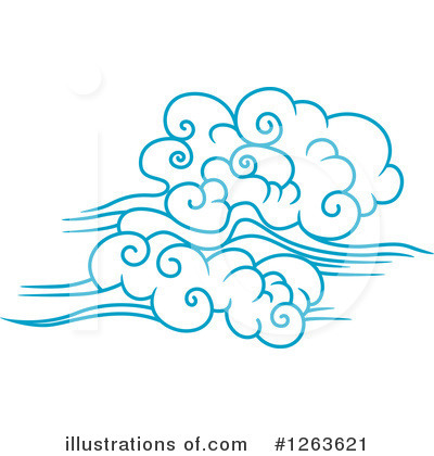 Royalty-Free (RF) Clouds Clipart Illustration by Vector Tradition SM - Stock Sample #1263621