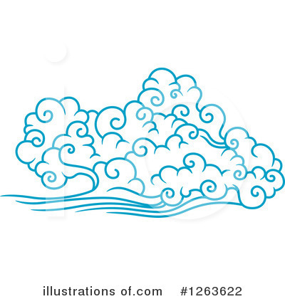 Royalty-Free (RF) Clouds Clipart Illustration by Vector Tradition SM - Stock Sample #1263622