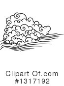 Clouds Clipart #1317192 by Vector Tradition SM