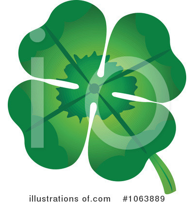 Shamrock Clipart #1063889 by Vector Tradition SM