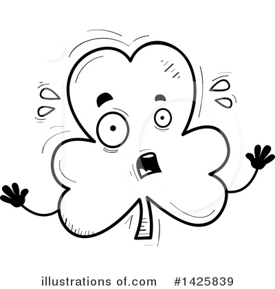 Royalty-Free (RF) Clover Clipart Illustration by Cory Thoman - Stock Sample #1425839