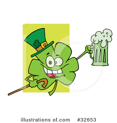 St Patricks Day Clipart #32653 by Hit Toon
