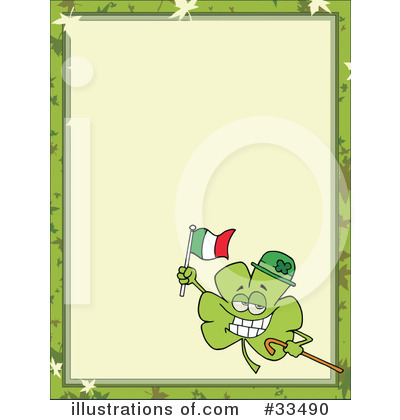 Saint Pattys Day Clipart #33490 by Hit Toon