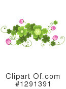 Clovers Clipart #1291391 by merlinul
