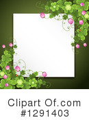Clovers Clipart #1291403 by merlinul