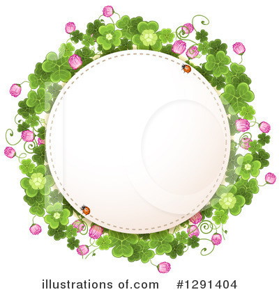 Royalty-Free (RF) Clovers Clipart Illustration by merlinul - Stock Sample #1291404