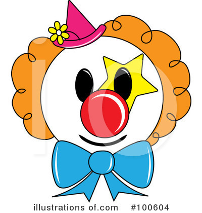 Clown Face Clipart #100604 by Pams Clipart