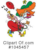 Clown Clipart #1045457 by toonaday
