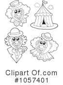 Clown Clipart #1057401 by visekart