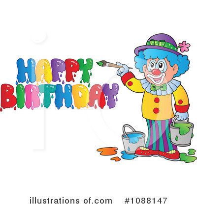 Birthday Clipart #1088147 by visekart