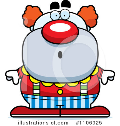 Royalty-Free (RF) Clown Clipart Illustration by Cory Thoman - Stock Sample #1106925