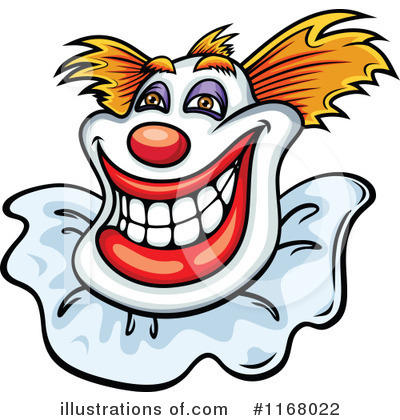 Clown Clipart #1168022 by Vector Tradition SM
