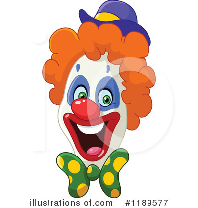 Clown Face Clipart #1189577 by yayayoyo
