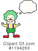 Clown Clipart #1194263 by lineartestpilot