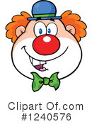 Clown Clipart #1240576 by Hit Toon