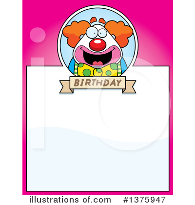 Clown Clipart #1375947 by Cory Thoman